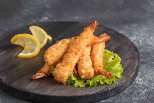 Креветки темпура