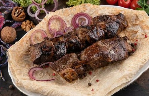 Печень в сетке говяжья