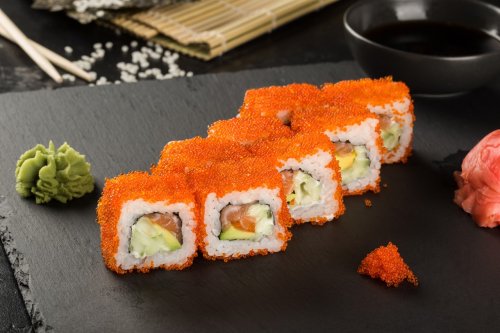 Калифорния с лососем